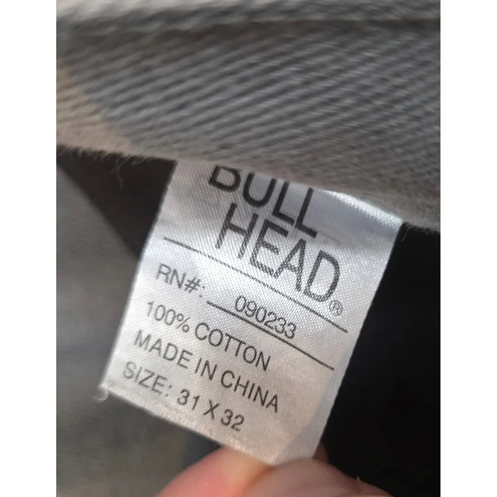 Bullhead Gravels‎ Jeans Mens 31x32 Grey Excellent Straight Leg 100% Cotton Denim